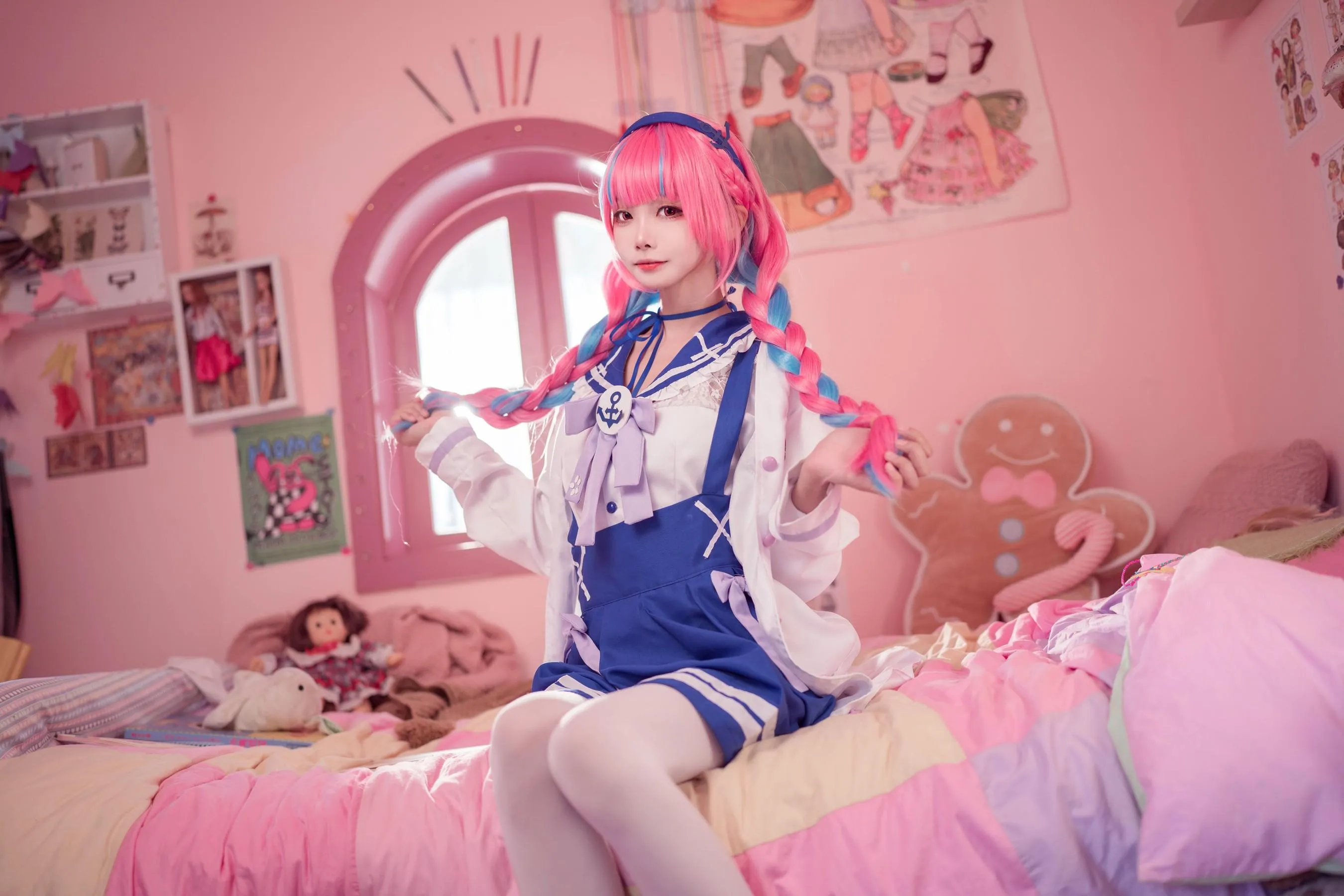 艾西Aiwest – NO.01 湊阿库娅 私服 [55P]插图4